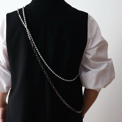 Long Pearl Necklace